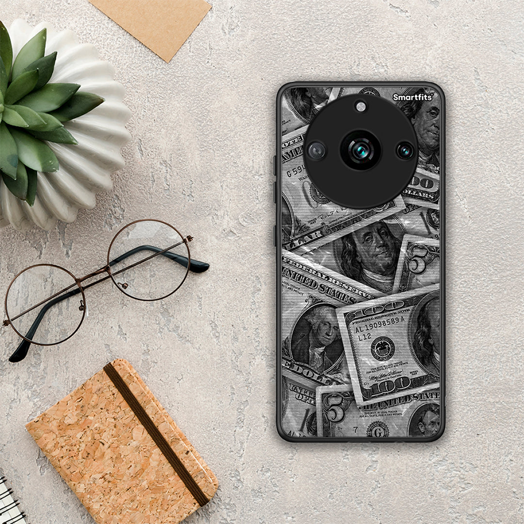 Money Dollars - Realme 11 Pro+ θήκη