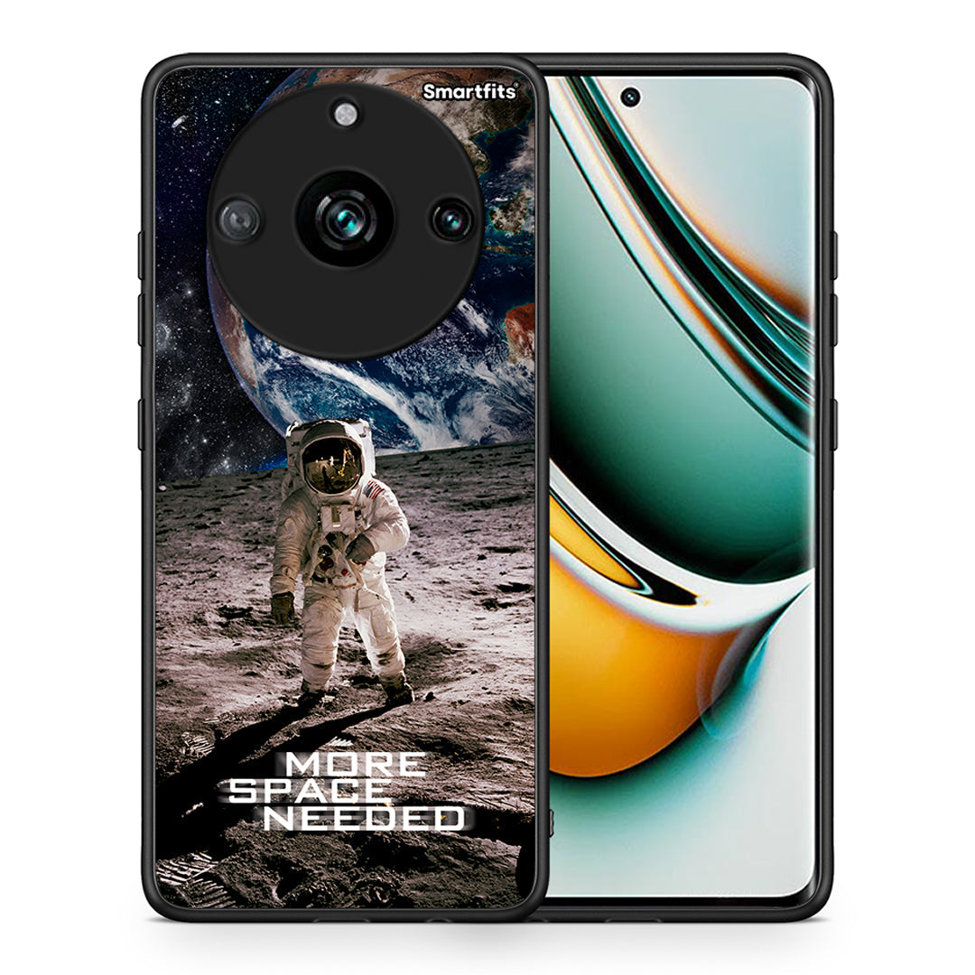 Θήκη Realme 11 Pro+ More Space από τη Smartfits με σχέδιο στο πίσω μέρος και μαύρο περίβλημα | Realme 11 Pro+ More Space case with colorful back and black bezels