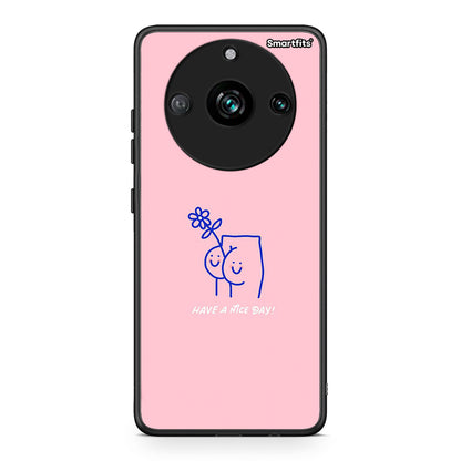 Realme 11 Pro+ Nice Day θήκη από τη Smartfits με σχέδιο στο πίσω μέρος και μαύρο περίβλημα | Smartphone case with colorful back and black bezels by Smartfits