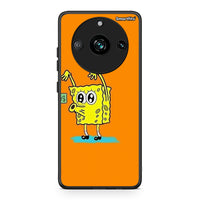 Thumbnail for Realme 11 Pro No Money 2 Θήκη Αγίου Βαλεντίνου από τη Smartfits με σχέδιο στο πίσω μέρος και μαύρο περίβλημα | Smartphone case with colorful back and black bezels by Smartfits
