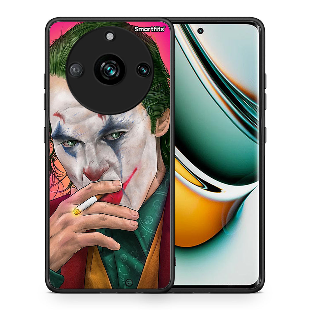 Θήκη Realme 11 Pro JokesOnU PopArt από τη Smartfits με σχέδιο στο πίσω μέρος και μαύρο περίβλημα | Realme 11 Pro JokesOnU PopArt case with colorful back and black bezels