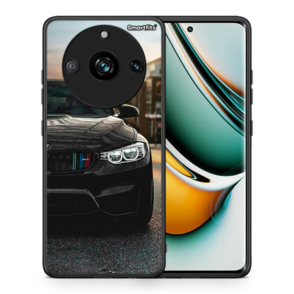 Θήκη Realme 11 Pro+ M3 Racing από τη Smartfits με σχέδιο στο πίσω μέρος και μαύρο περίβλημα | Realme 11 Pro+ M3 Racing case with colorful back and black bezels