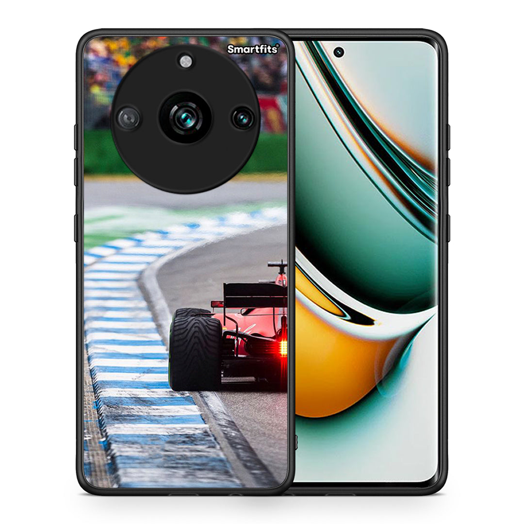 Θήκη Realme 11 Pro+ Racing Vibes από τη Smartfits με σχέδιο στο πίσω μέρος και μαύρο περίβλημα | Realme 11 Pro+ Racing Vibes case with colorful back and black bezels