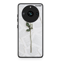 Thumbnail for Realme 11 Pro Red Rose θήκη από τη Smartfits με σχέδιο στο πίσω μέρος και μαύρο περίβλημα | Smartphone case with colorful back and black bezels by Smartfits