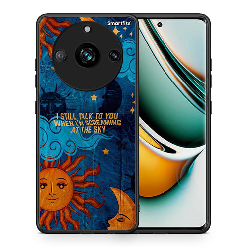 Θήκη Realme 11 Pro Screaming Sky από τη Smartfits με σχέδιο στο πίσω μέρος και μαύρο περίβλημα | Realme 11 Pro Screaming Sky case with colorful back and black bezels