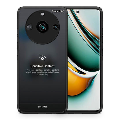 Θήκη Realme 11 Pro Sensitive Content από τη Smartfits με σχέδιο στο πίσω μέρος και μαύρο περίβλημα | Realme 11 Pro Sensitive Content case with colorful back and black bezels