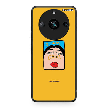 Realme 11 Pro So Cool Θήκη Αγίου Βαλεντίνου από τη Smartfits με σχέδιο στο πίσω μέρος και μαύρο περίβλημα | Smartphone case with colorful back and black bezels by Smartfits