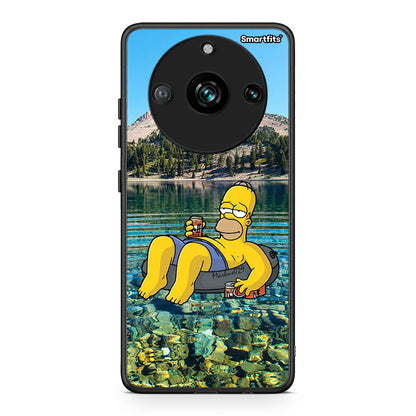 Realme 11 Pro Summer Happiness Θήκη από τη Smartfits με σχέδιο στο πίσω μέρος και μαύρο περίβλημα | Smartphone case with colorful back and black bezels by Smartfits