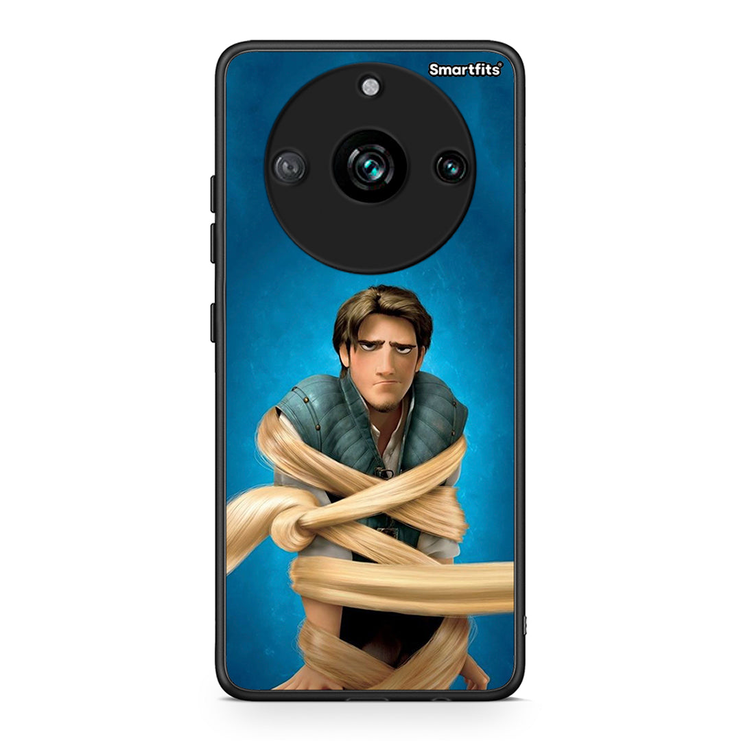 Realme 11 Pro Tangled 1 Θήκη Αγίου Βαλεντίνου από τη Smartfits με σχέδιο στο πίσω μέρος και μαύρο περίβλημα | Smartphone case with colorful back and black bezels by Smartfits