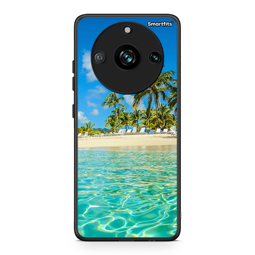Realme 11 Pro Tropical Vibes Θήκη από τη Smartfits με σχέδιο στο πίσω μέρος και μαύρο περίβλημα | Smartphone case with colorful back and black bezels by Smartfits