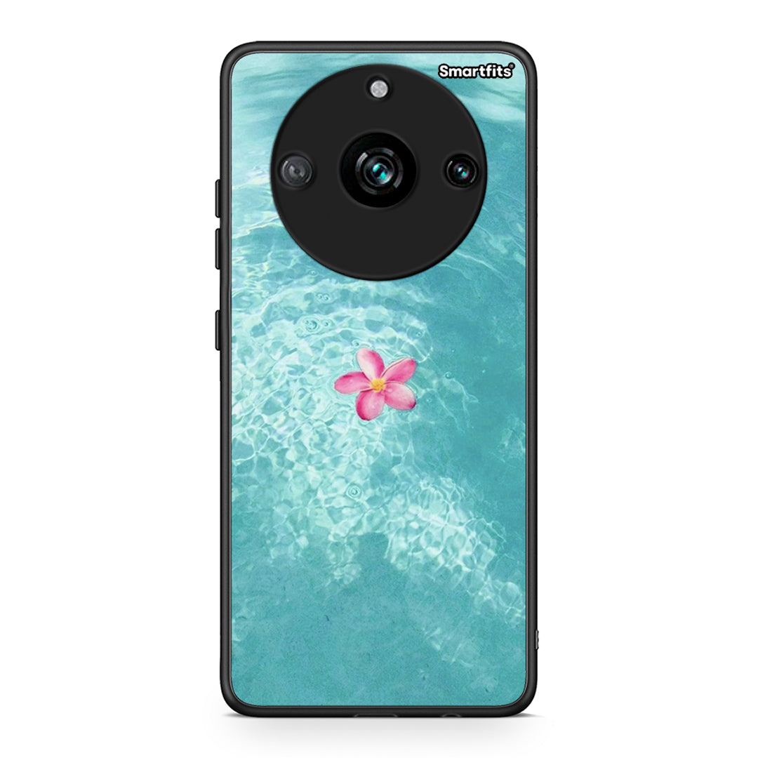 Realme 11 Pro+ Water Flower Θήκη από τη Smartfits με σχέδιο στο πίσω μέρος και μαύρο περίβλημα | Smartphone case with colorful back and black bezels by Smartfits