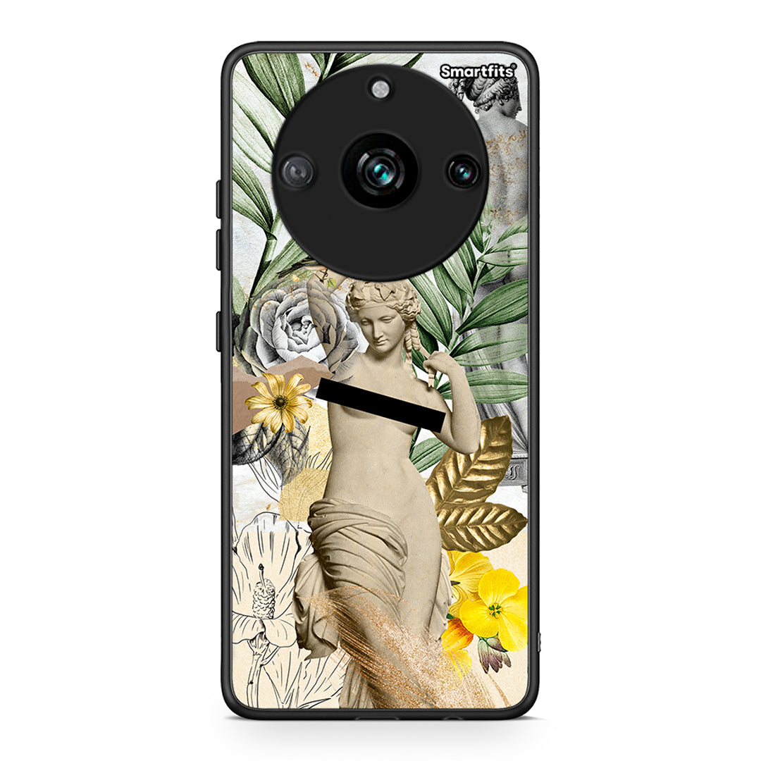 Realme 11 Pro Woman Statue θήκη από τη Smartfits με σχέδιο στο πίσω μέρος και μαύρο περίβλημα | Smartphone case with colorful back and black bezels by Smartfits