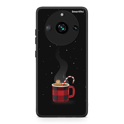 Realme 11 Pro Xmas Bathing θήκη από τη Smartfits με σχέδιο στο πίσω μέρος και μαύρο περίβλημα | Smartphone case with colorful back and black bezels by Smartfits