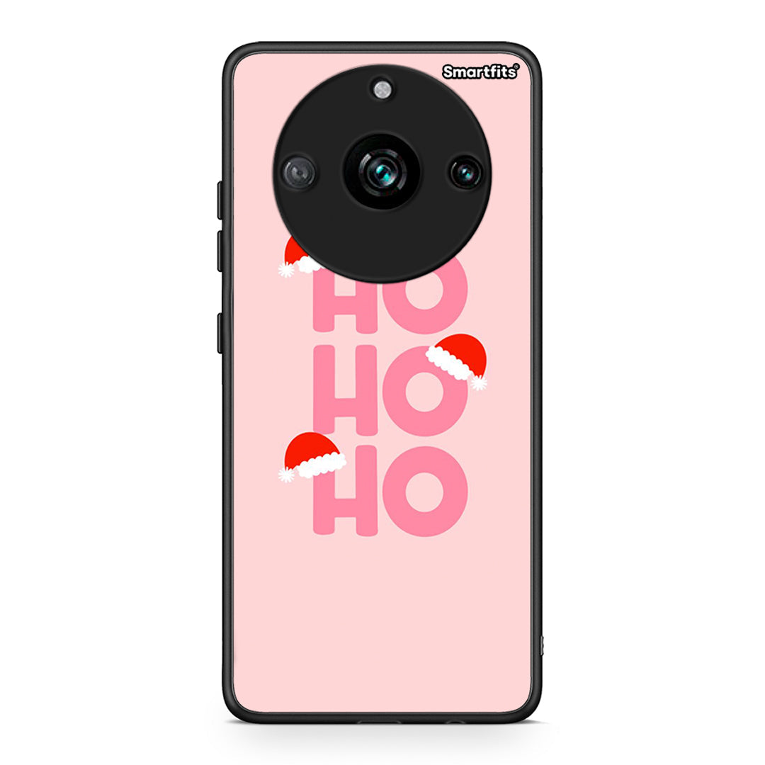 Realme 11 Pro Xmas Ho Ho Ho θήκη από τη Smartfits με σχέδιο στο πίσω μέρος και μαύρο περίβλημα | Smartphone case with colorful back and black bezels by Smartfits