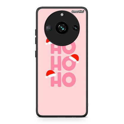 Realme 11 Pro Xmas Ho Ho Ho θήκη από τη Smartfits με σχέδιο στο πίσω μέρος και μαύρο περίβλημα | Smartphone case with colorful back and black bezels by Smartfits