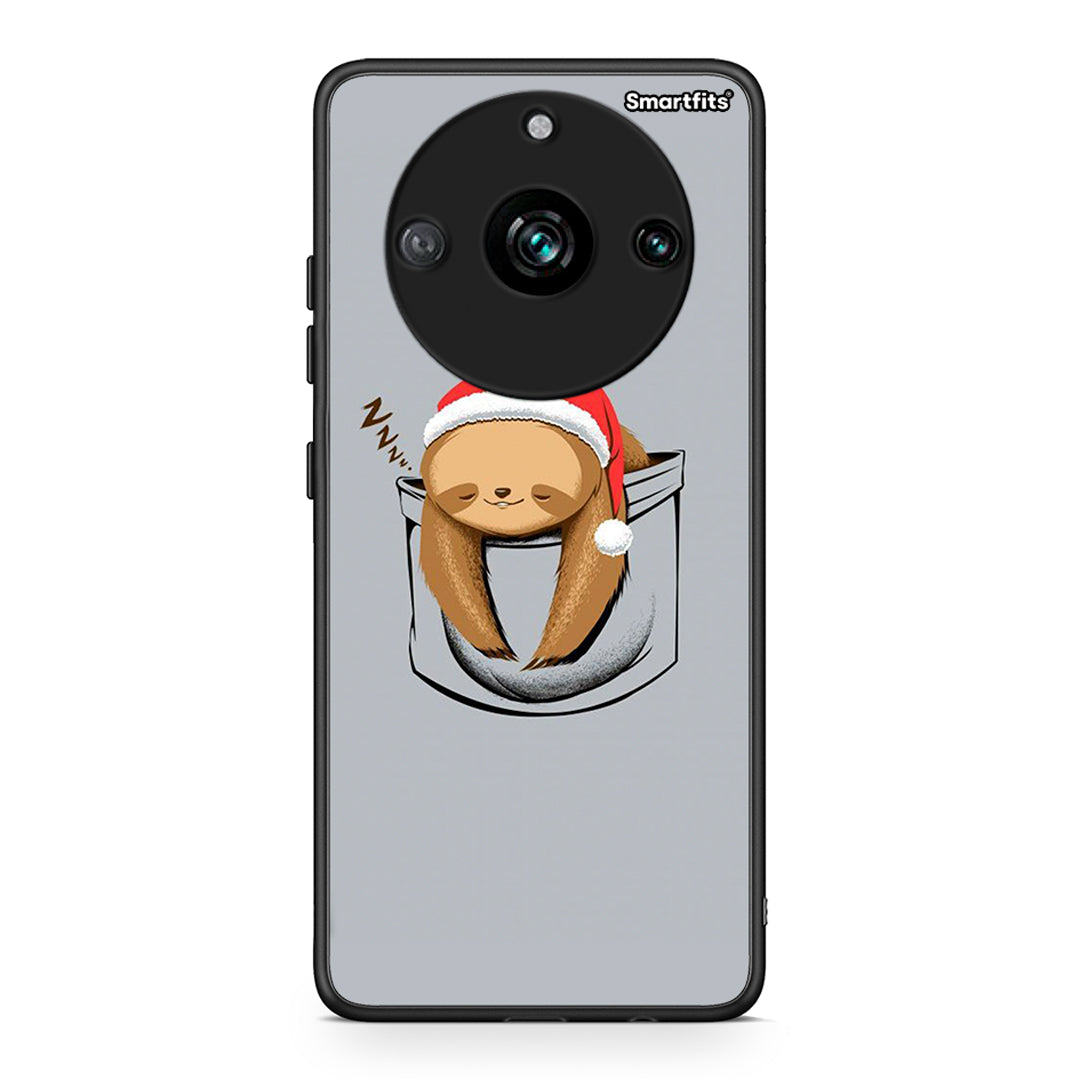 Realme 11 Pro Xmas Zzzz θήκη από τη Smartfits με σχέδιο στο πίσω μέρος και μαύρο περίβλημα | Smartphone case with colorful back and black bezels by Smartfits