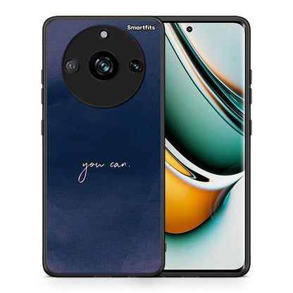Θήκη Realme 11 Pro You Can από τη Smartfits με σχέδιο στο πίσω μέρος και μαύρο περίβλημα | Realme 11 Pro You Can case with colorful back and black bezels