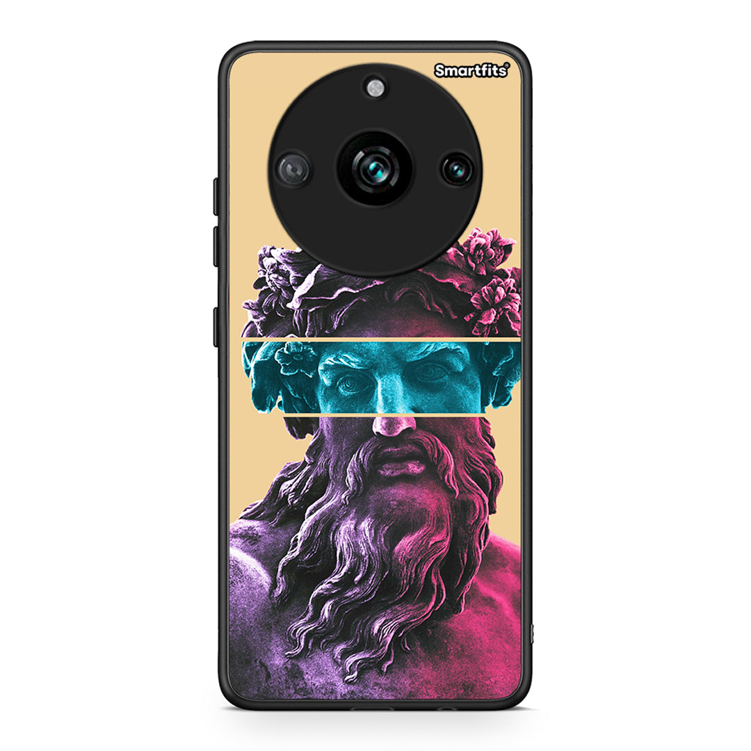 Realme 11 Pro Zeus Art Θήκη Αγίου Βαλεντίνου από τη Smartfits με σχέδιο στο πίσω μέρος και μαύρο περίβλημα | Smartphone case with colorful back and black bezels by Smartfits