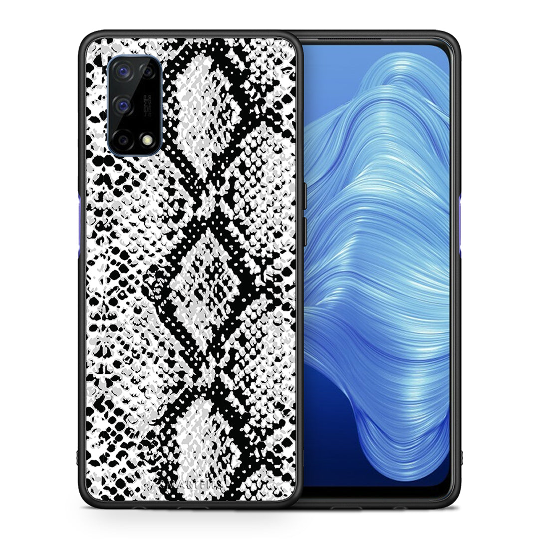 Animal White Snake - Realme 7 5G θήκη