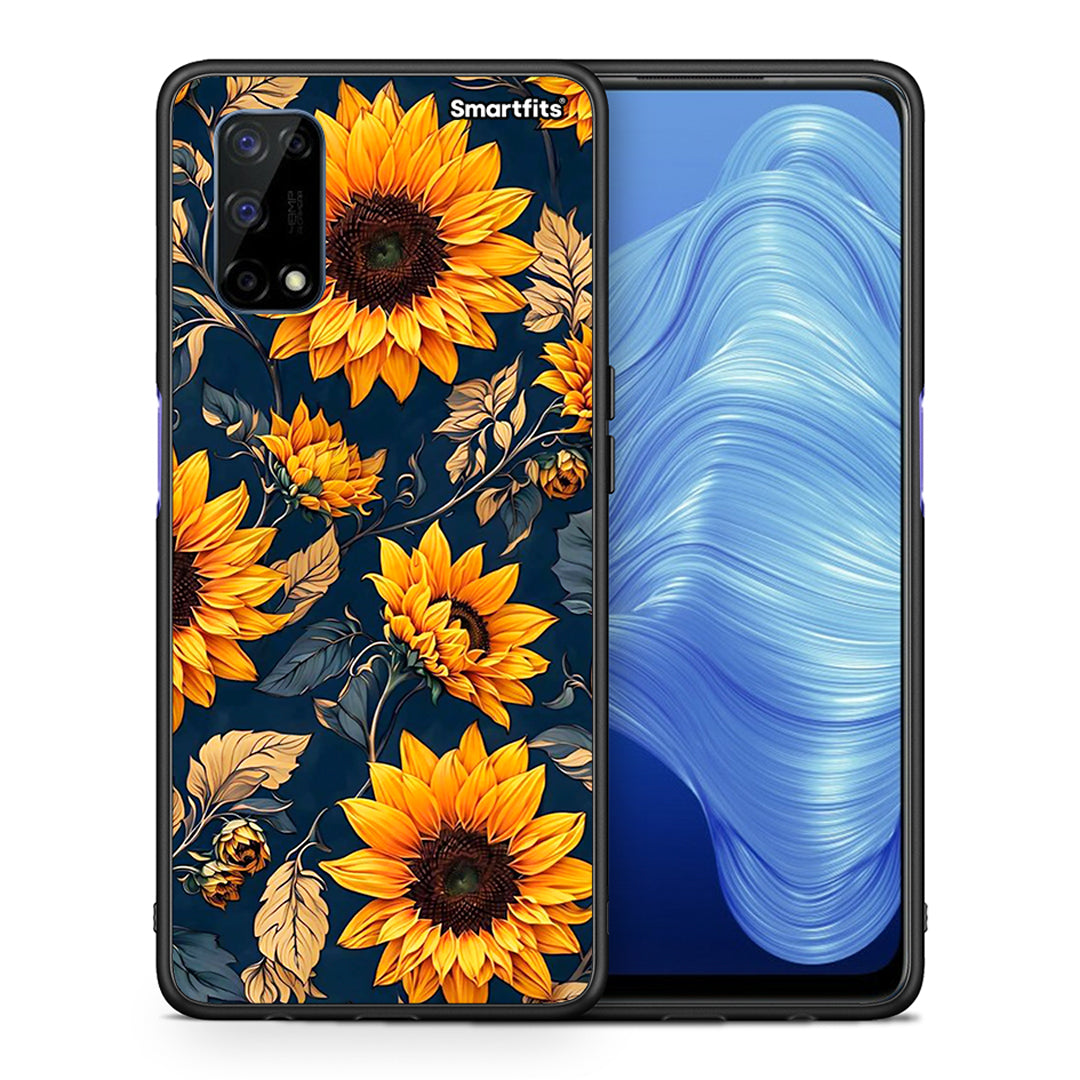 Autumn Sunflowers - Realme 7 5G θήκη