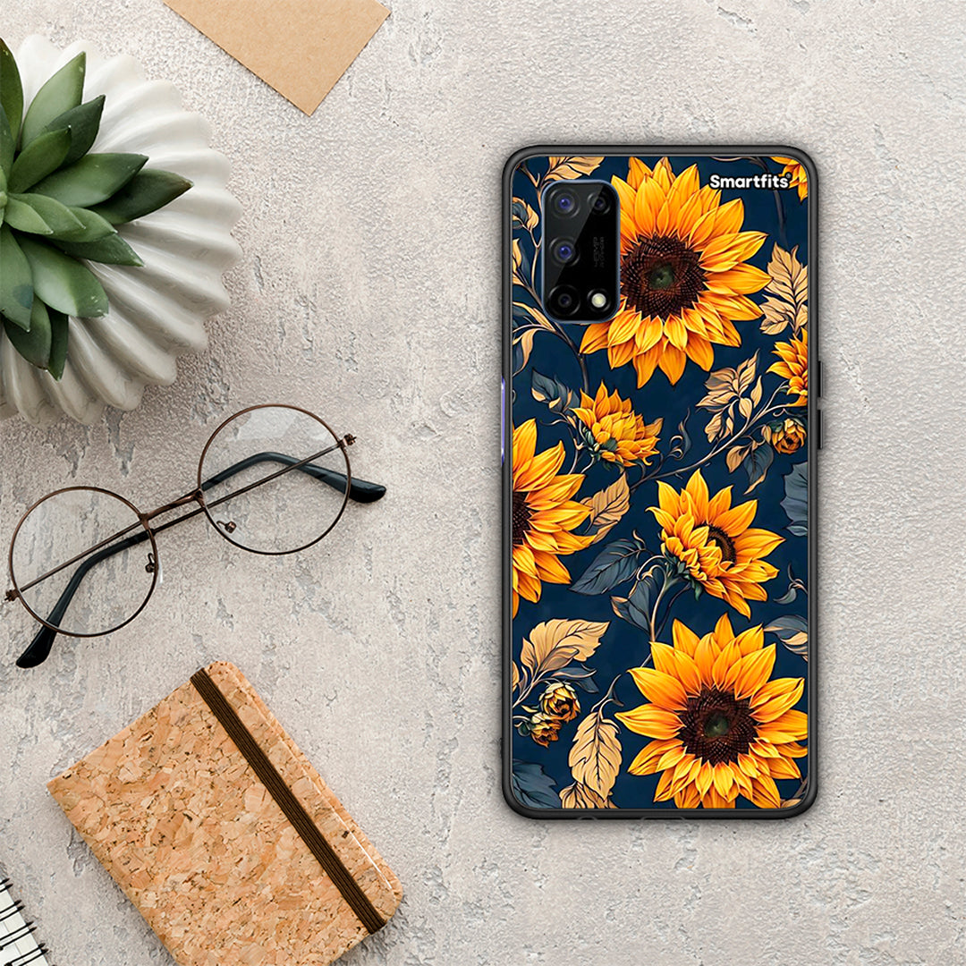 Autumn Sunflowers - Realme 7 5G θήκη