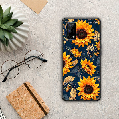 Autumn Sunflowers - Realme 7 5G θήκη