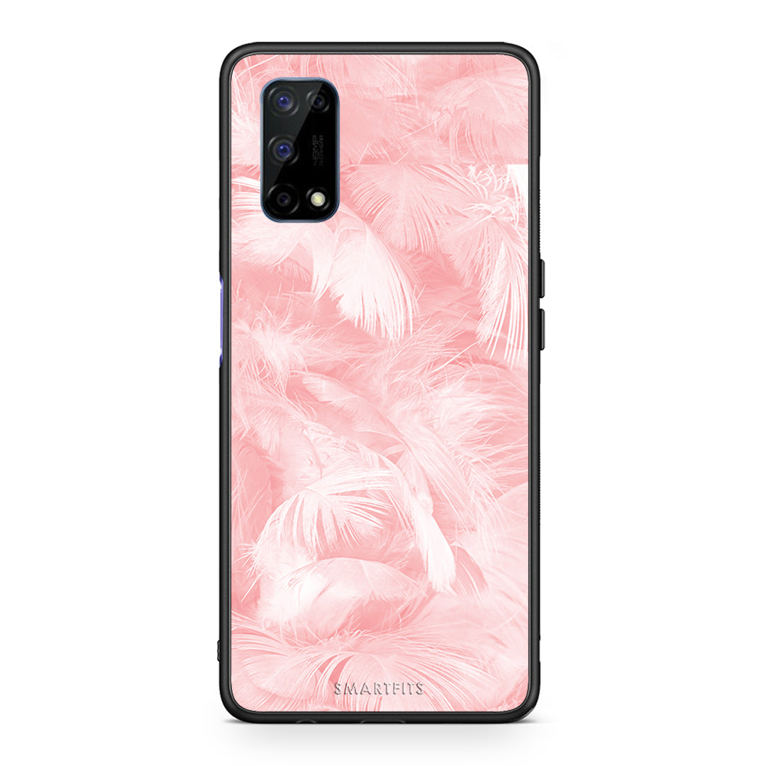 Boho Pink Feather - Realme 7 5G θήκη