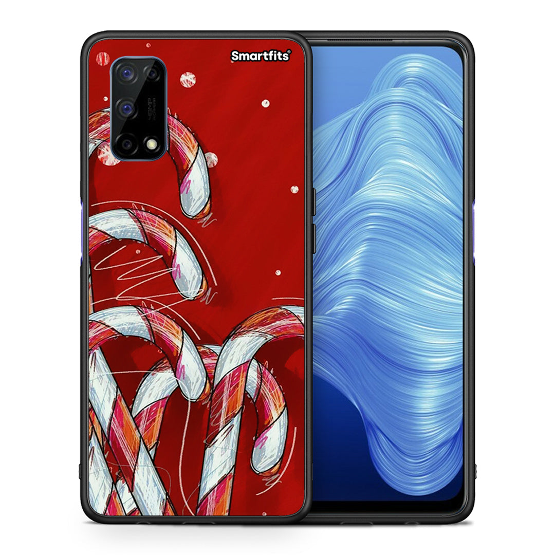 Candy Cane - Realme 7 5G θήκη