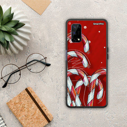 Candy Cane - Realme 7 5G θήκη