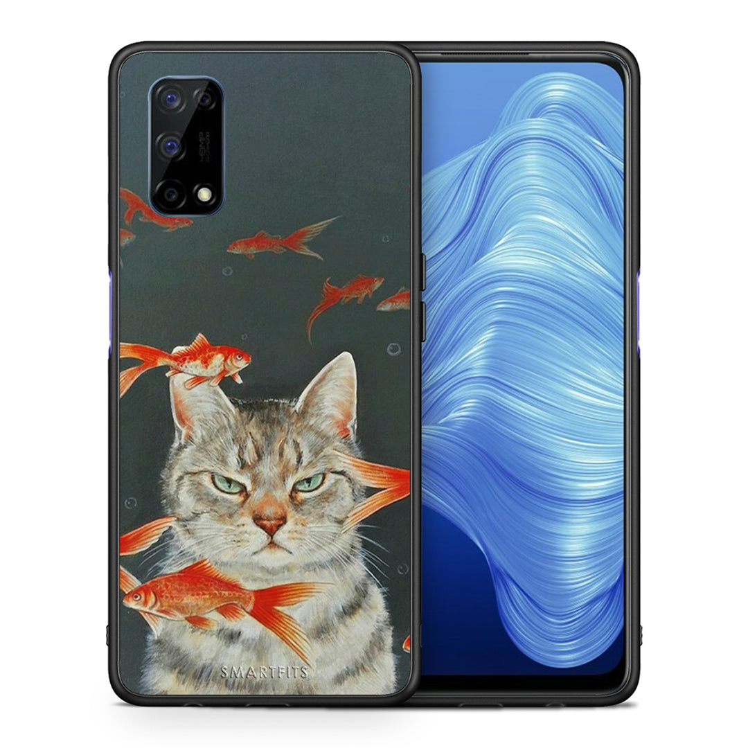 Cat Goldfish - Realme 7 5G θήκη