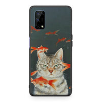 Thumbnail for Cat Goldfish - Realme 7 5G θήκη