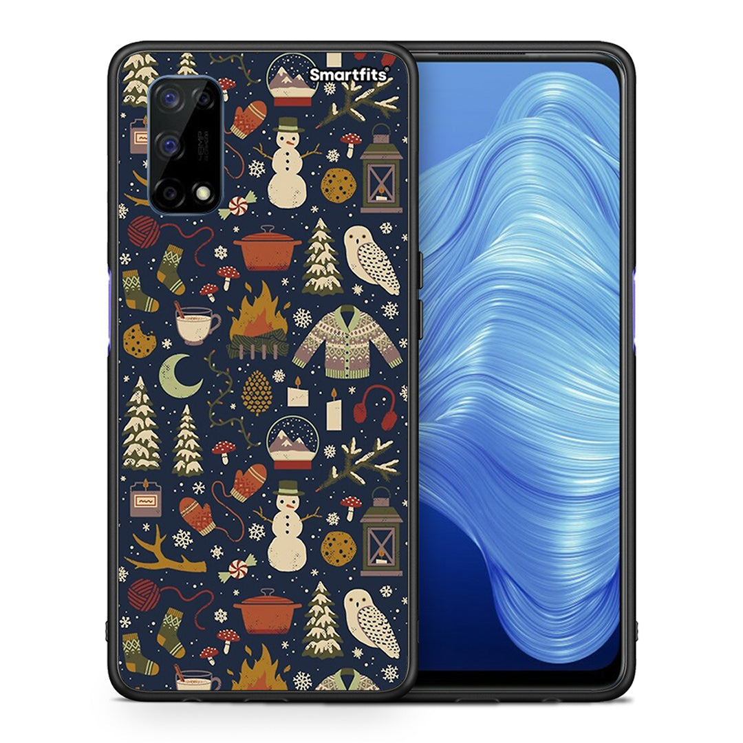 Christmas Elements - Realme 7 5G θήκη