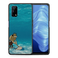 Thumbnail for Θήκη Realme 7 5G Clean The Ocean από τη Smartfits με σχέδιο στο πίσω μέρος και μαύρο περίβλημα | Realme 7 5G Clean The Ocean case with colorful back and black bezels