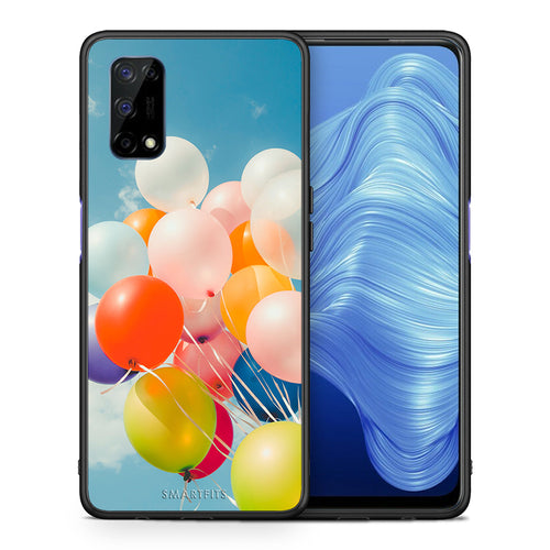 Colorful Balloons - Realme 7 5G θήκη