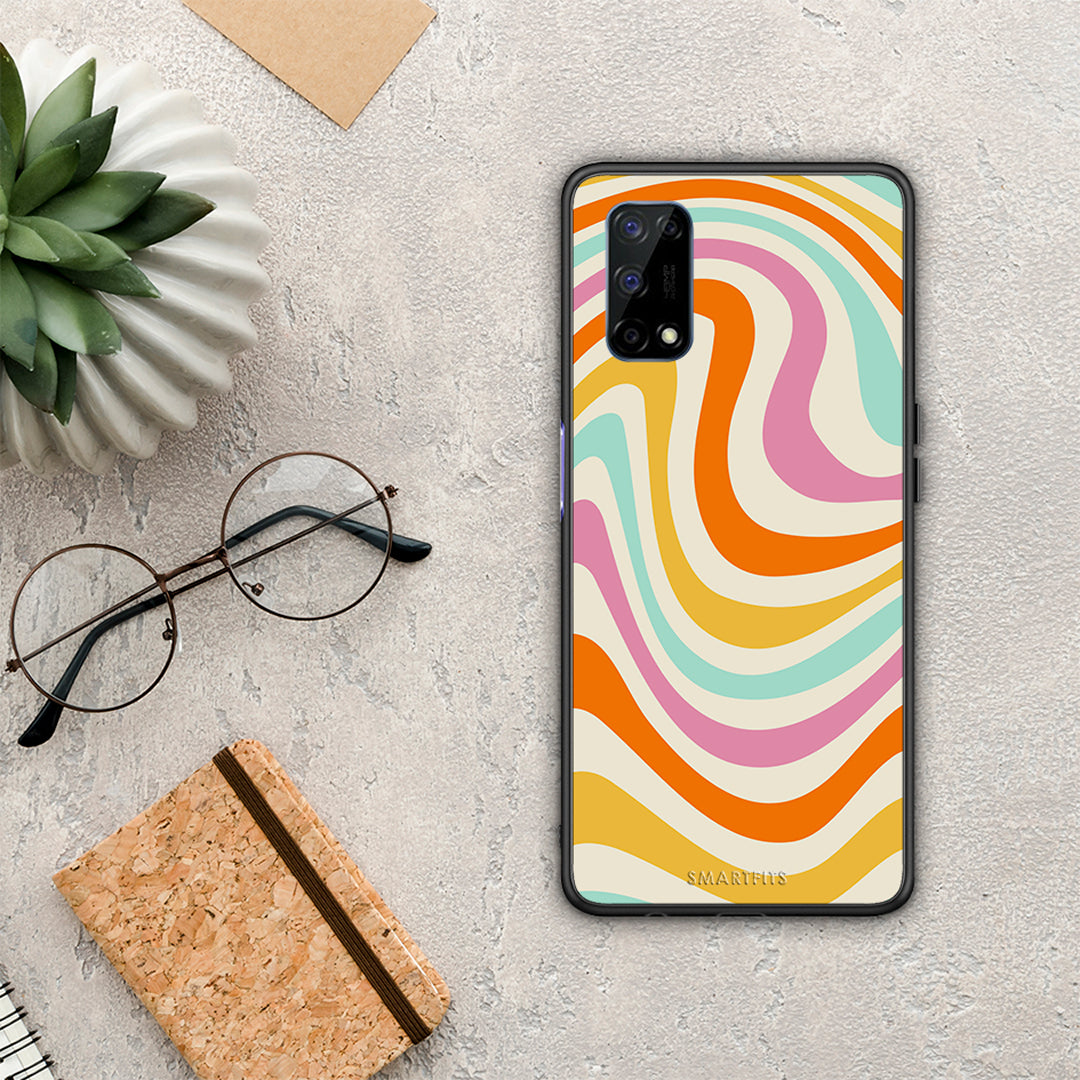 Colourful Waves - Realme 7 5G θήκη