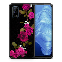 Thumbnail for Flower Red Roses - Realme 7 5G θήκη