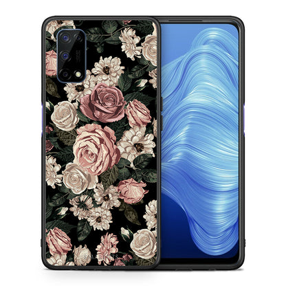 Flower Wild Roses - Realme 7 5G θήκη
