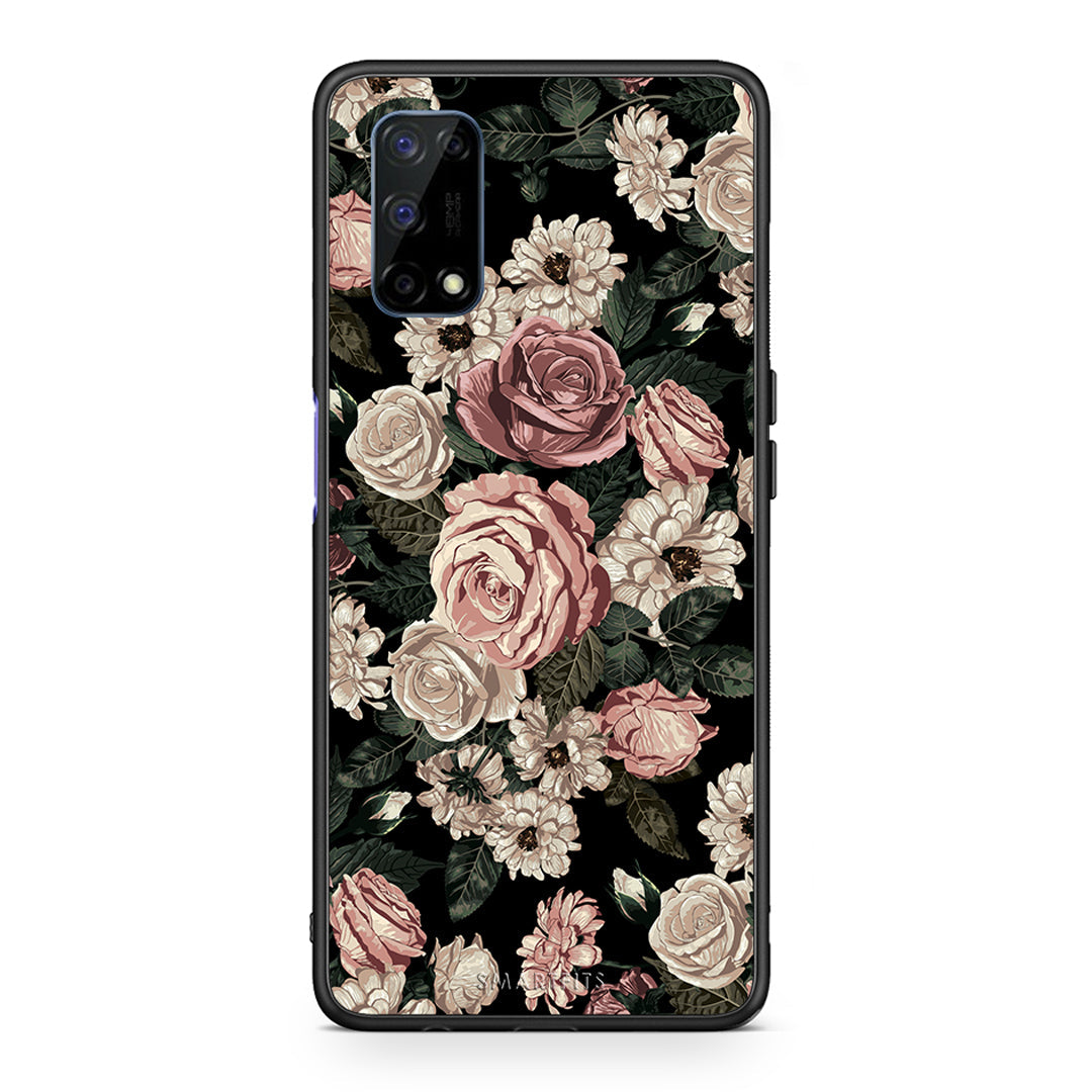 Flower Wild Roses - Realme 7 5G θήκη