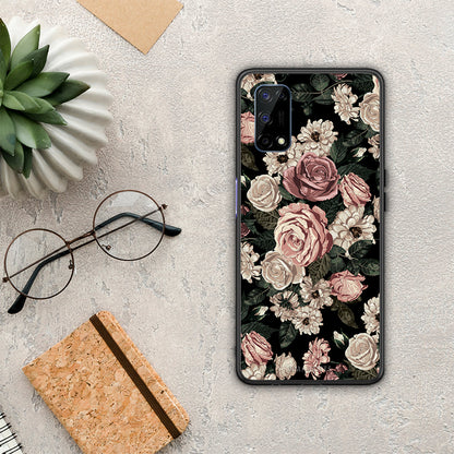 Flower Wild Roses - Realme 7 5G θήκη