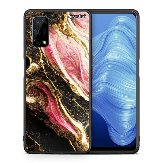 Glamorous Pink Marble - Realme 7 5G θήκη