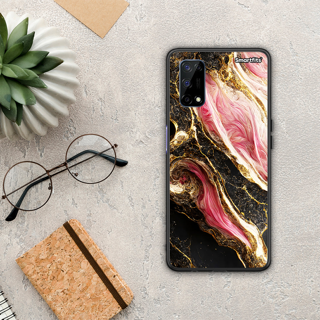 Glamorous Pink Marble - Realme 7 5G θήκη