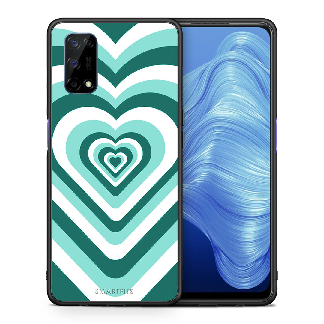 Green Hearts - Realme 7 5G θήκη