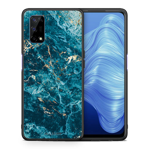 Marble Blue - Realme 7 5G θήκη