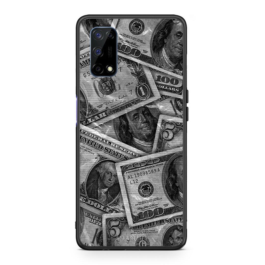 Money Dollars - Realme 7 5G θήκη