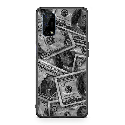 Money Dollars - Realme 7 5G θήκη