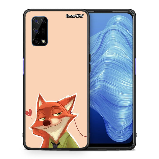 Nick Wilde And Judy Hopps Love 1 - Realme 7 5G θήκη