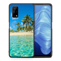 Thumbnail for Θήκη Realme 7 5G Tropical Vibes από τη Smartfits με σχέδιο στο πίσω μέρος και μαύρο περίβλημα | Realme 7 5G Tropical Vibes case with colorful back and black bezels