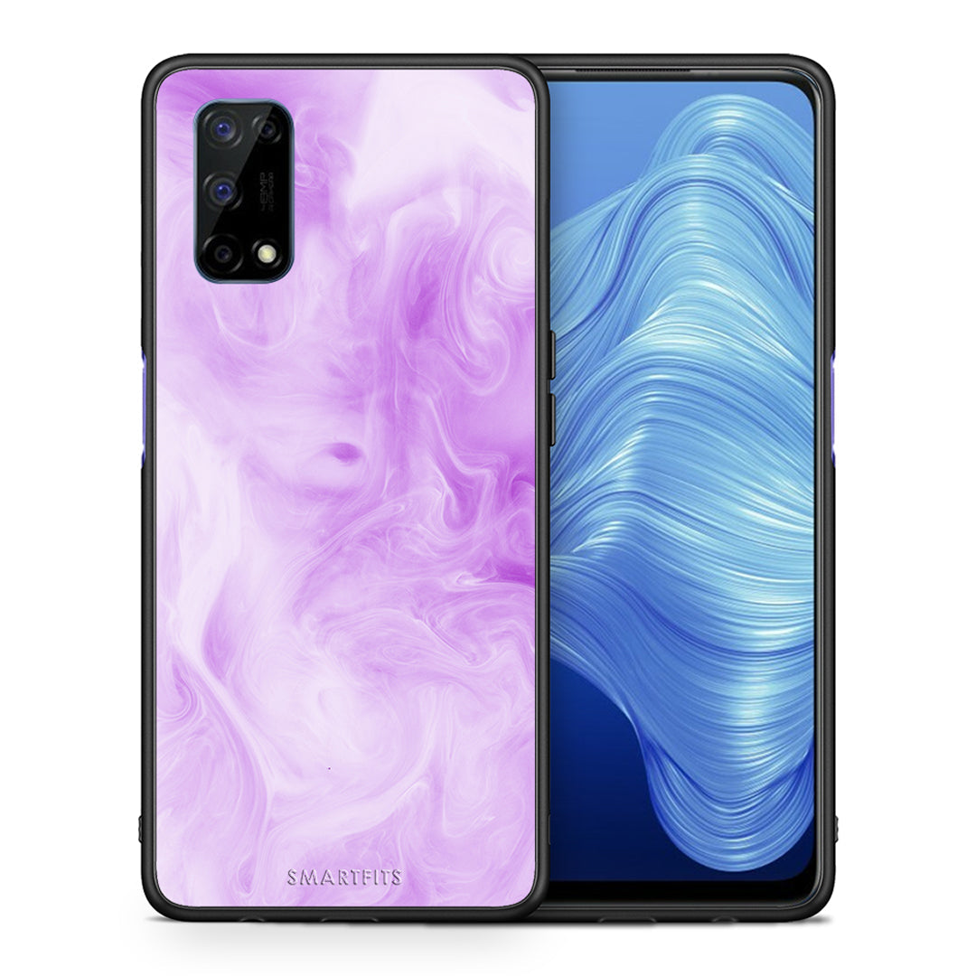 Watercolor Lavender - Realme 7 5G θήκη