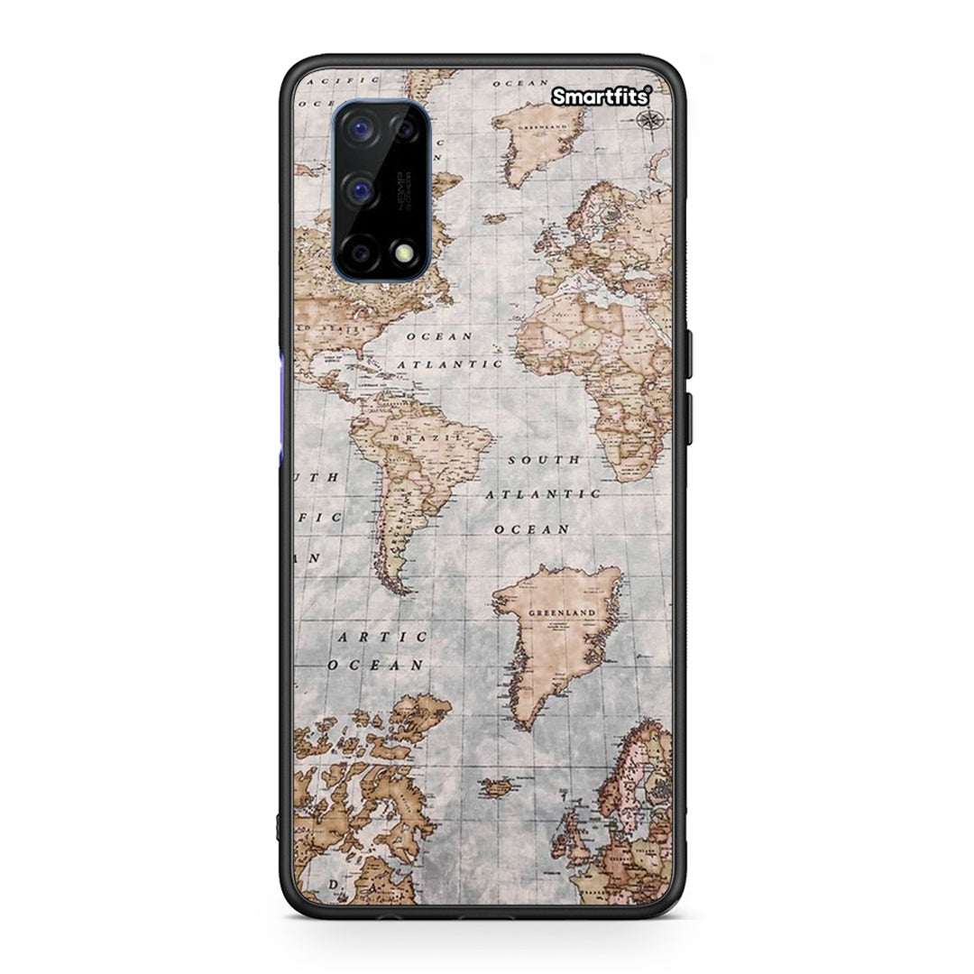 World Map - Realme 7 5G θήκη
