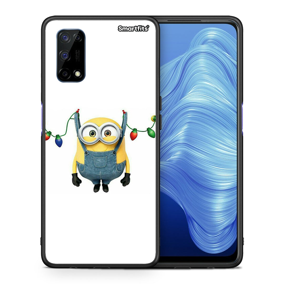 Xmas Minion Lights - Realme 7 5G θήκη